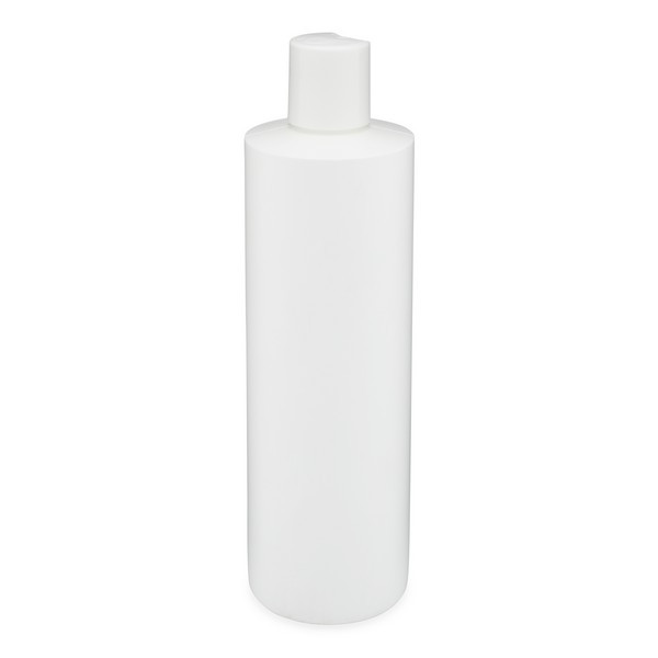 Disc top cylinder bottle