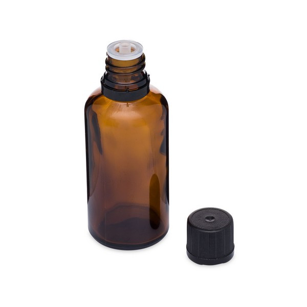 Amber euro dropper bottle