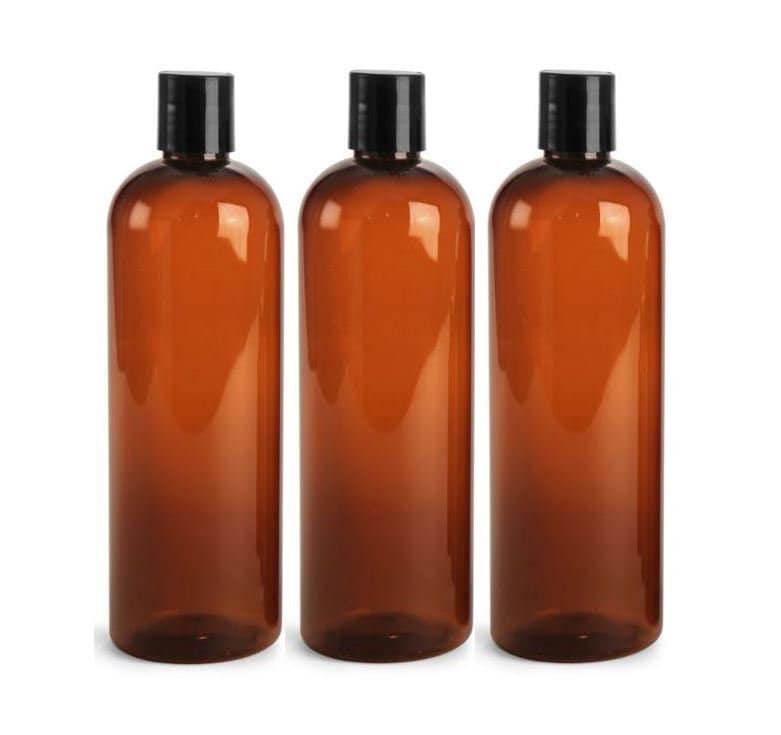 Pet shampoo bottle