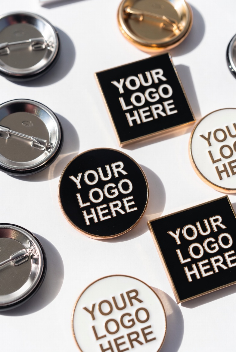 Branded pins