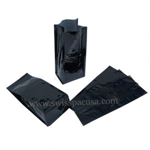 Quad Seal Bags with Metalized Interior