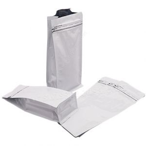 Flat Bottom Pouch with Tear Off Zipper